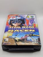 Star Wars Episode 1 Racer Nintendo 64 OVP Japan N64