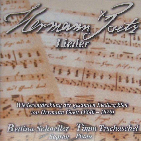 CDs: Hermann Goetz - Lieder – Gebraucht aus Grüningen von