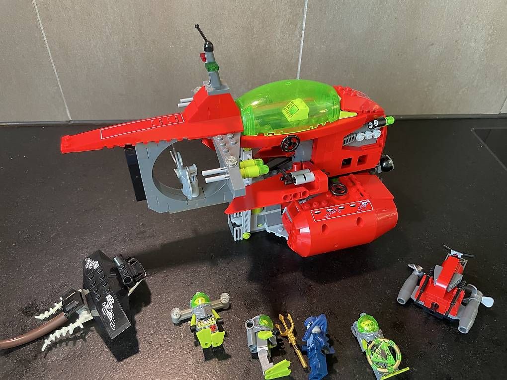 Lego Kit di costruzioni: Lego Atlantis 8075 Neptune Carrier – Usato da Giebenach venduto da Flaz78 3