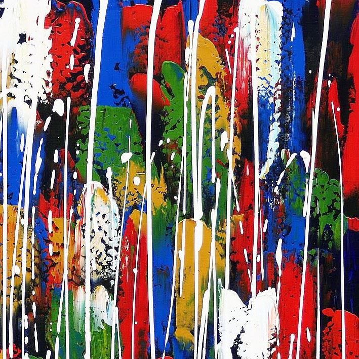 Reproduktionen & Neuware: Abstrakt - Durch den Monsun II – Neu (gemäss Beschreibung) aus Larnaca von KunstDepot24 3