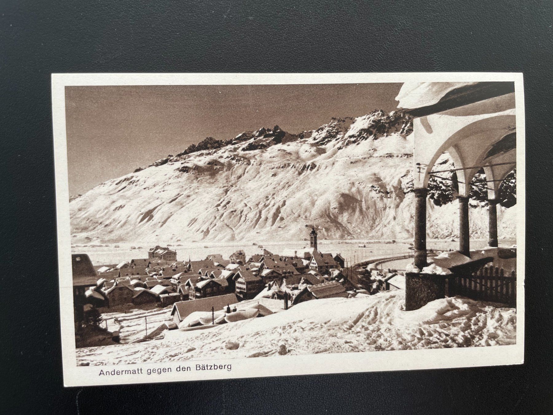 Cartoline postali: AK UR Andermatt gegen Bätzberg – Usato da Thal venduto da Danny82