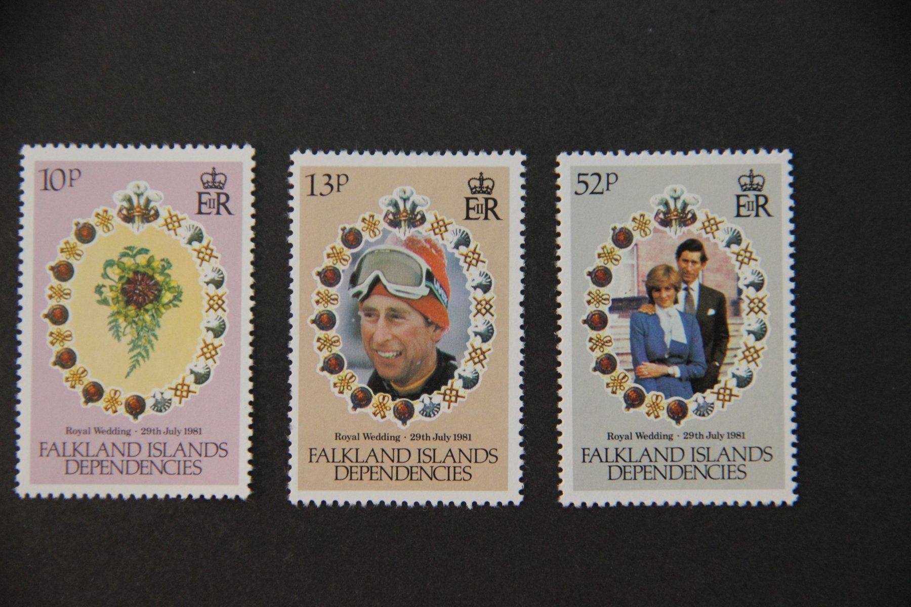 Tutti i francobolli: Falkland Islands Dependencies 1981 - Charles & Diana** – Nuovo (secondo la descrizione) da Jona venduto da Southafrica07