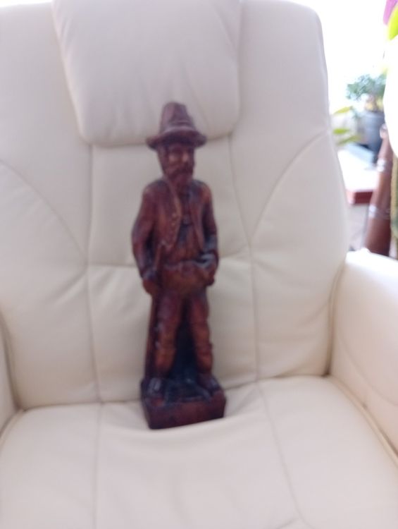 Holzfigur, Handgeschnitz, Mann Mit Stock (Gebraucht) In Muri AG Für CHF - Foto 14