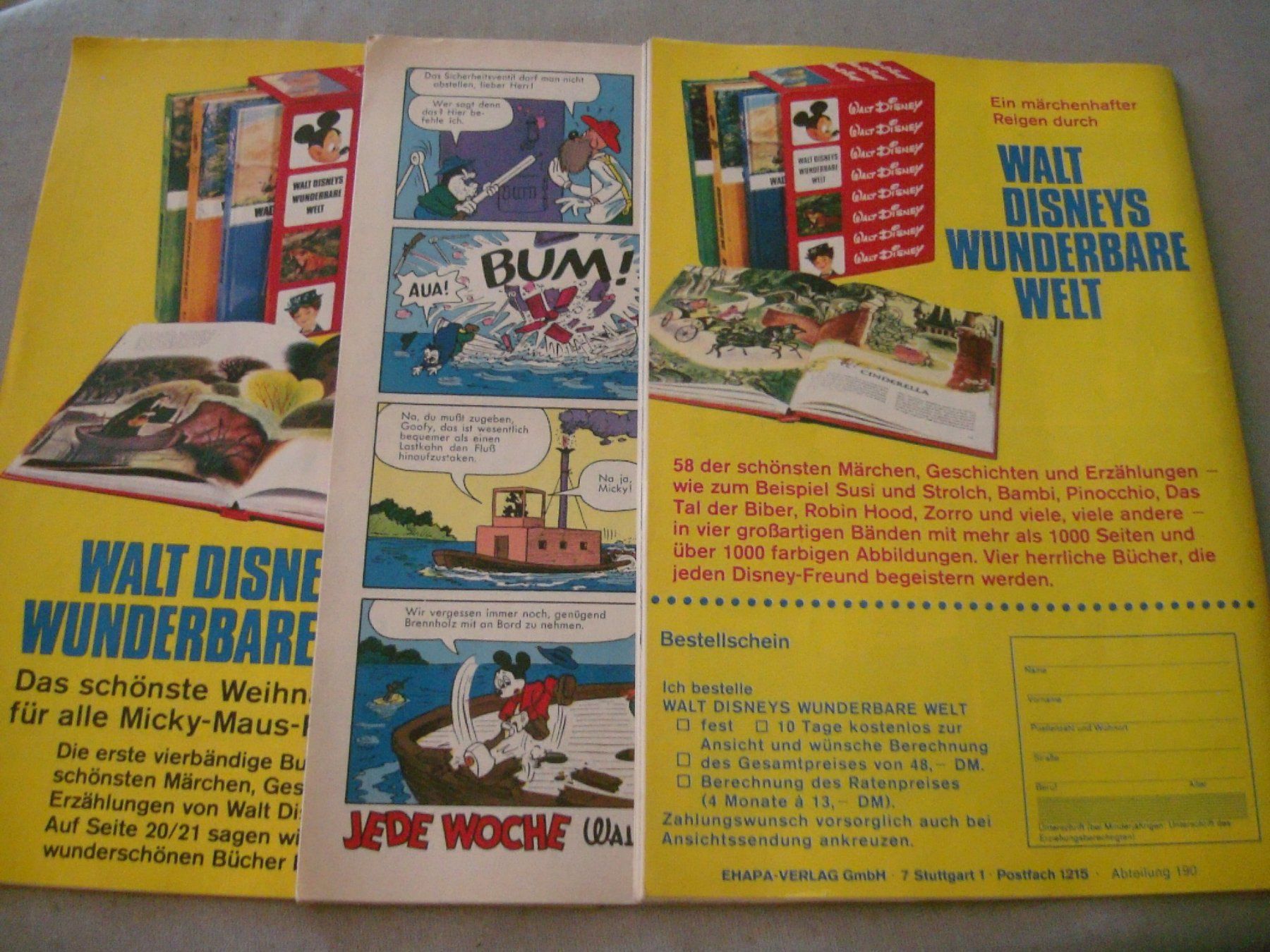 Comics: 3 Micky Maus - Heft 48 /49 / 51 - 1969 – Gebraucht aus Neuenegg von flohcante 1