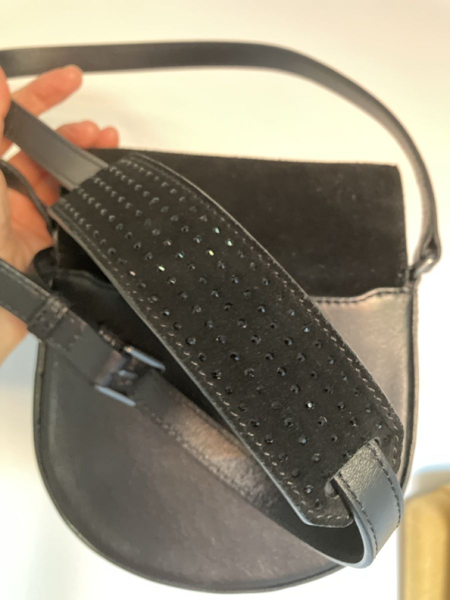 Ecco Borse da donna: Borsa a tracolla ECCO nera, pelle e scamosciata – Nuovo (secondo la descrizione) da Lugano venduto da jfo_7lsm 6