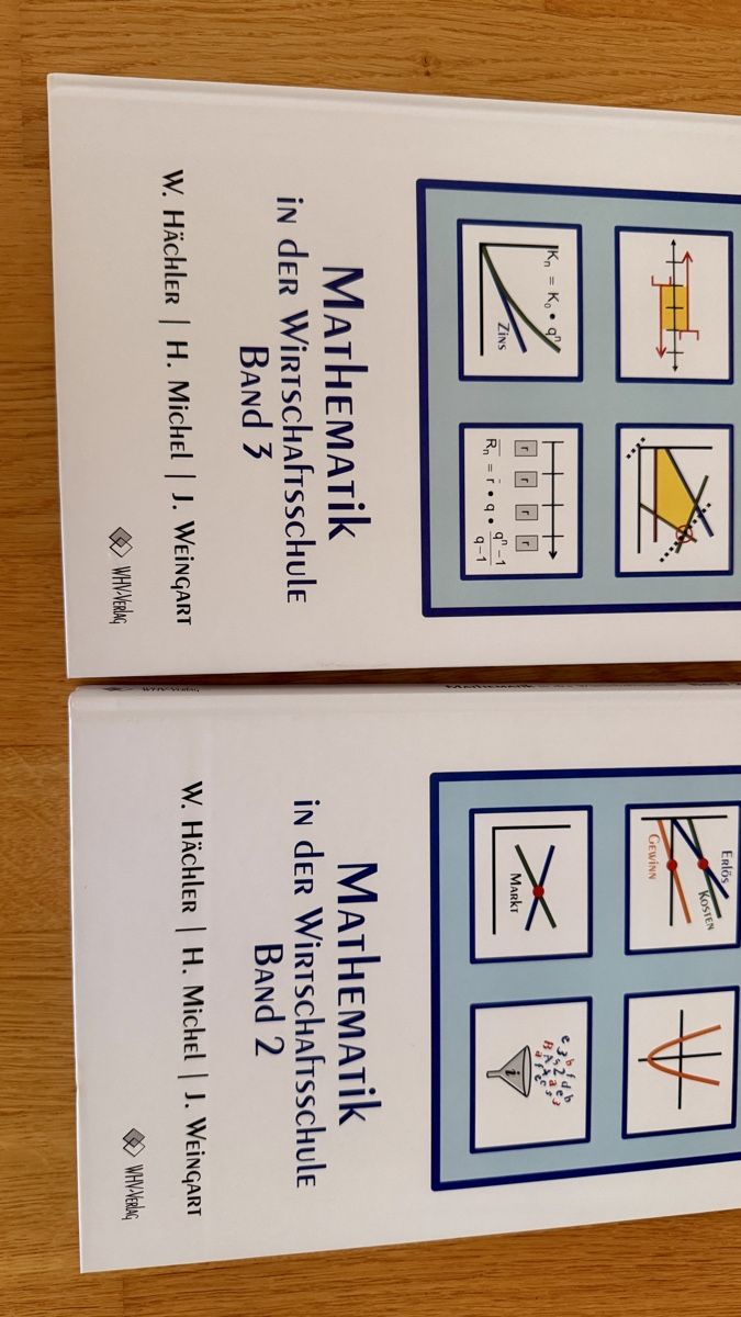 Libri: Mathematik in der Wirtschaftsschule Band 2 & 3 – Nuovo (secondo la descrizione) da Bassersdorf venduto da Bassi55 1