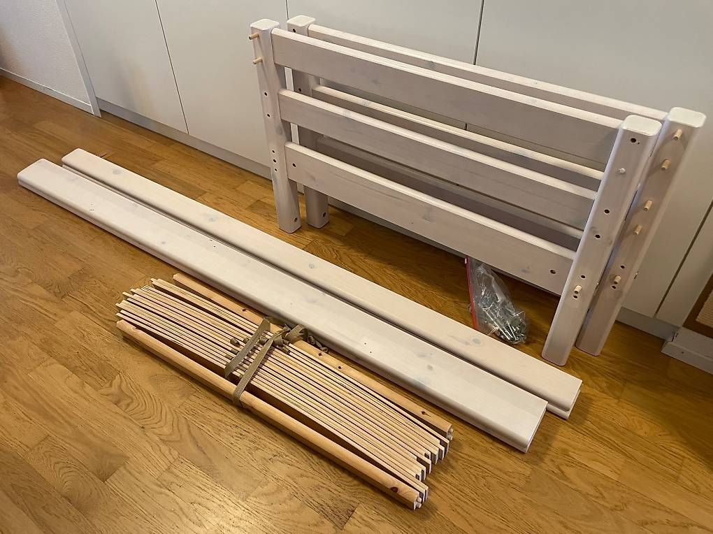 Lits: Flexa Classic Bett White Wash – D'occasion à Neuenkirch par Marc-Dave01 2