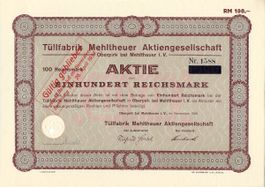 Tüllfabrik Mehltheuer AG, Oberpirk - 1929