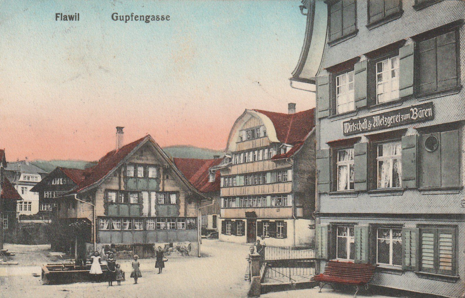 Cartoline postali: Flawil Gupfengasse – Usato da Rorschacherberg venduto da fratovi2
