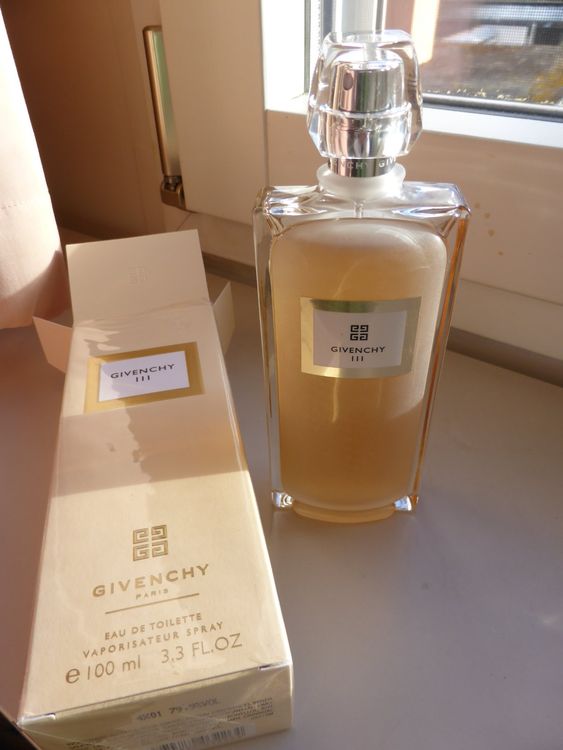 GIVENCHY III - EAU DE TOILETTE 100 ML - NEU - VERSCHWEISST (Neu und ...