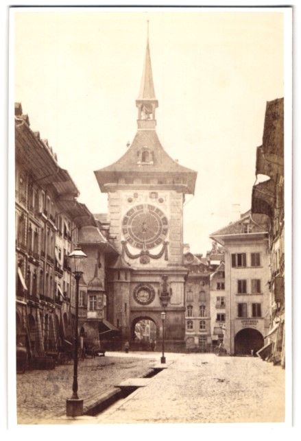Fotografie & Manifesti: Fotografie Bern, Kramgasse mit Blick zur – Usato da Berlin venduto da bartko-reher