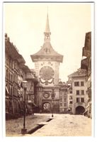 Fotografie Bern, Kramgasse mit Blick zur