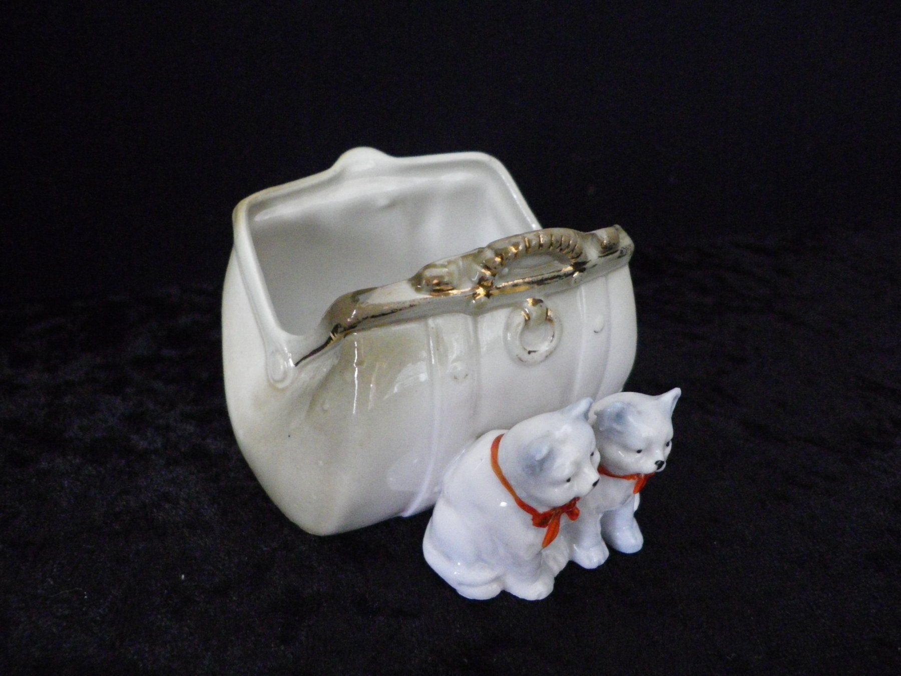 Statuette: Nippes Antik 2 Katzen – Usato da Reinach BL venduto da Annodomini 2