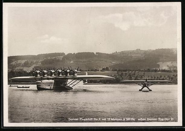 Foto & Poster: Wasserflugzeug Dornier Flugschiff Do X n – Usato da Berlin venduto da bartko-reher