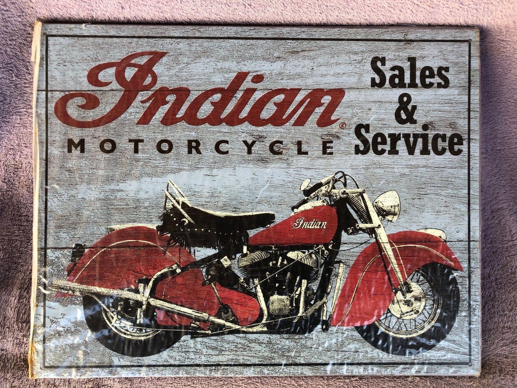 Insegne: Indian sales & service classic motorrad – Nuovo e nell'imballaggio originale da Reinach AG venduto da rares75