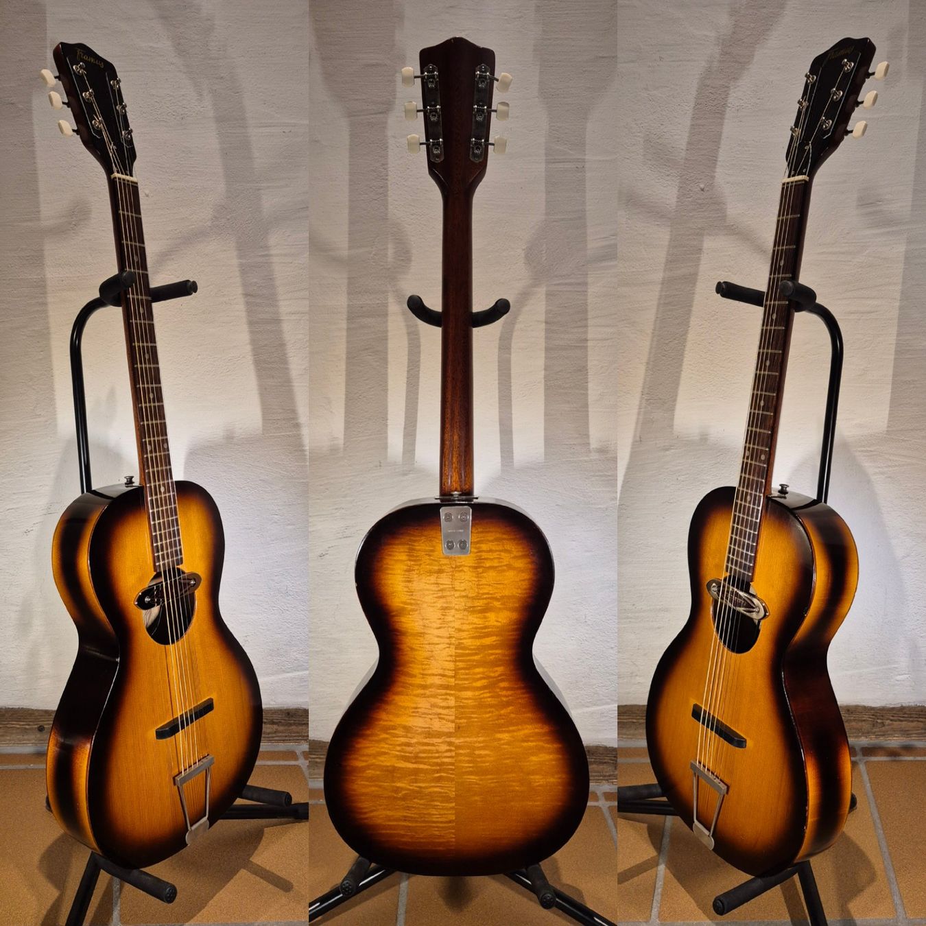 Framus Instruments de musique: Rubber Bridge Conversion Framus 50/1 1957 – D'occasion à Winterthur par NorrSydGuitars 2