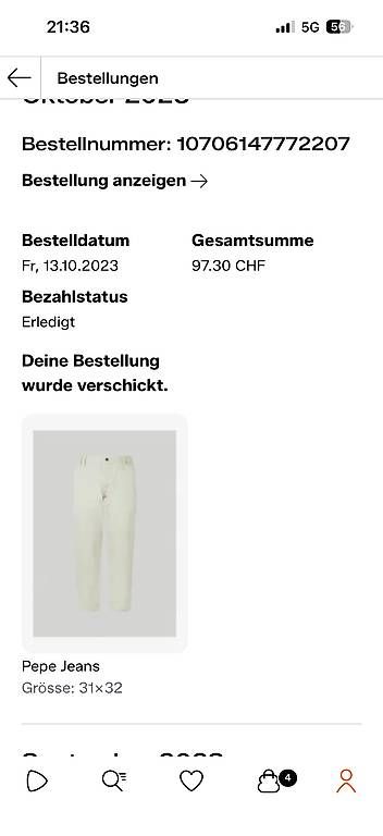 Jeans: Pepe Jeans Jeans  – Gebraucht aus Diessbach b. Büren von maeldysli 3