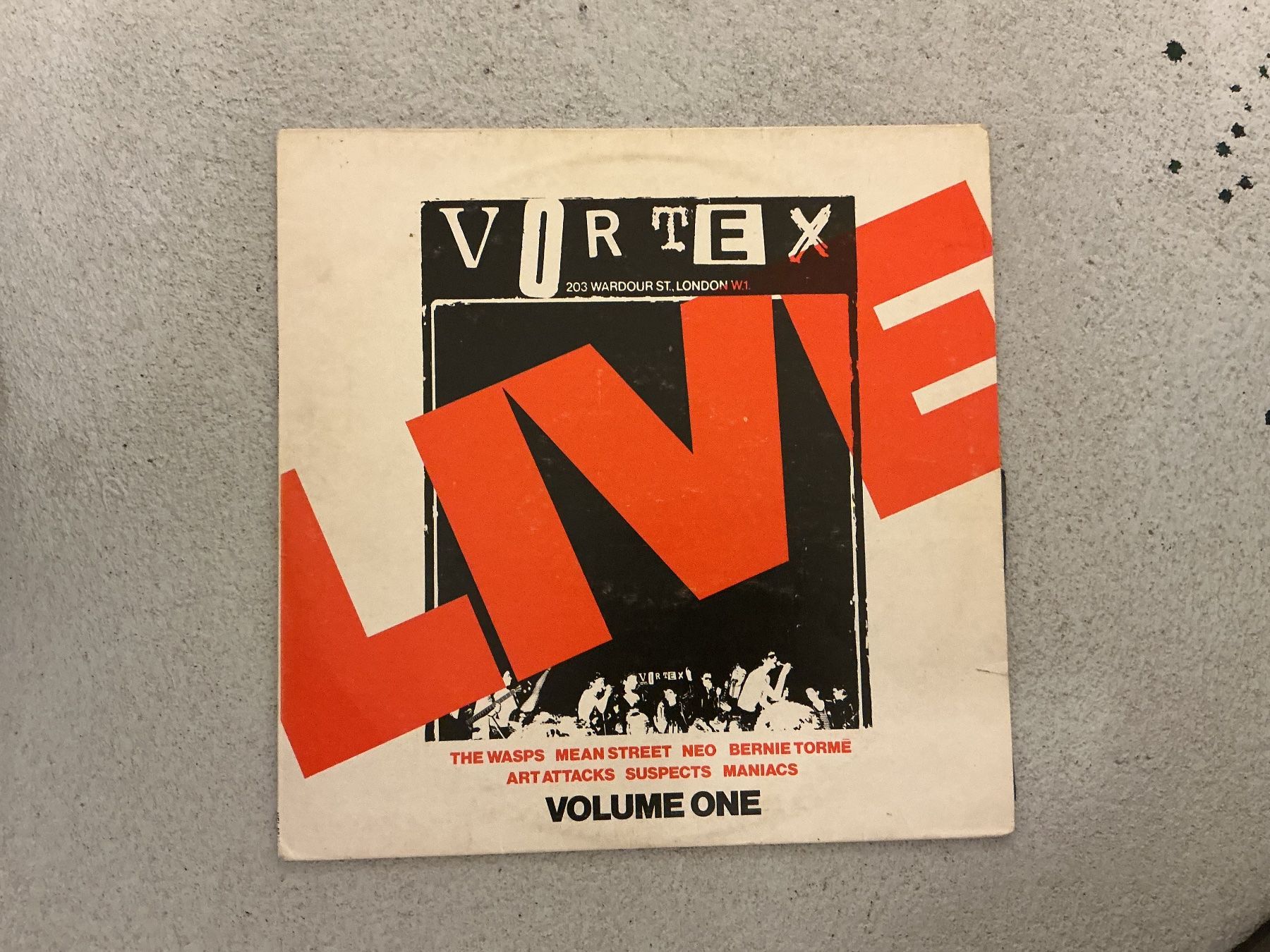 Dischi in vinile: Vortex LP -  Live Volume One ❗️Punk – Usato da Winterthur venduto da Tumko_7_Vinyl