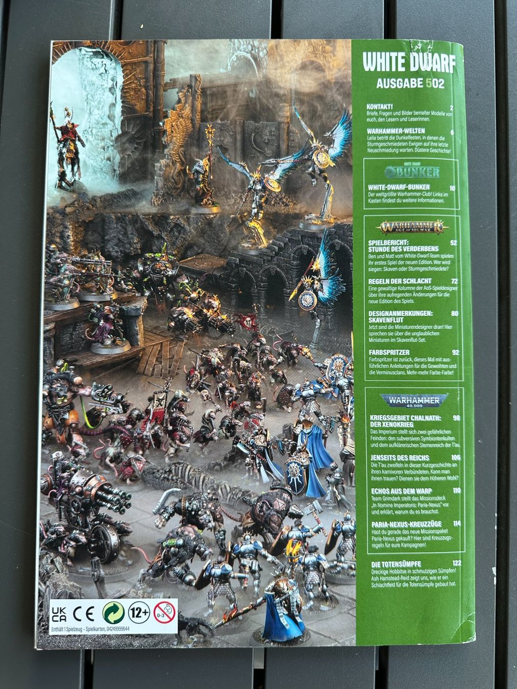 Zeitschriften & Magazine: White Dwarf Ausgabe 502 Deutsch – Gebraucht aus Zug von Supervamp 1