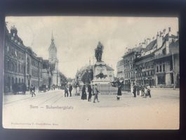 CPA Berne - Bubenbergplatz - circulée - 15.07.1903