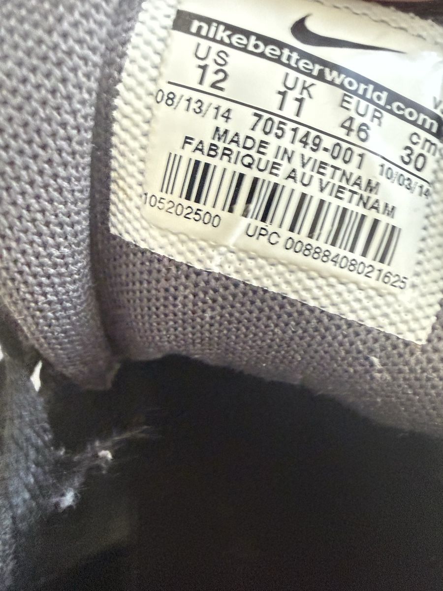 Nike Scarpe da uomo: Schwarze Nike Schuhe Grösse 46 – Usato da Solothurn venduto da AlllesMussRaus 3