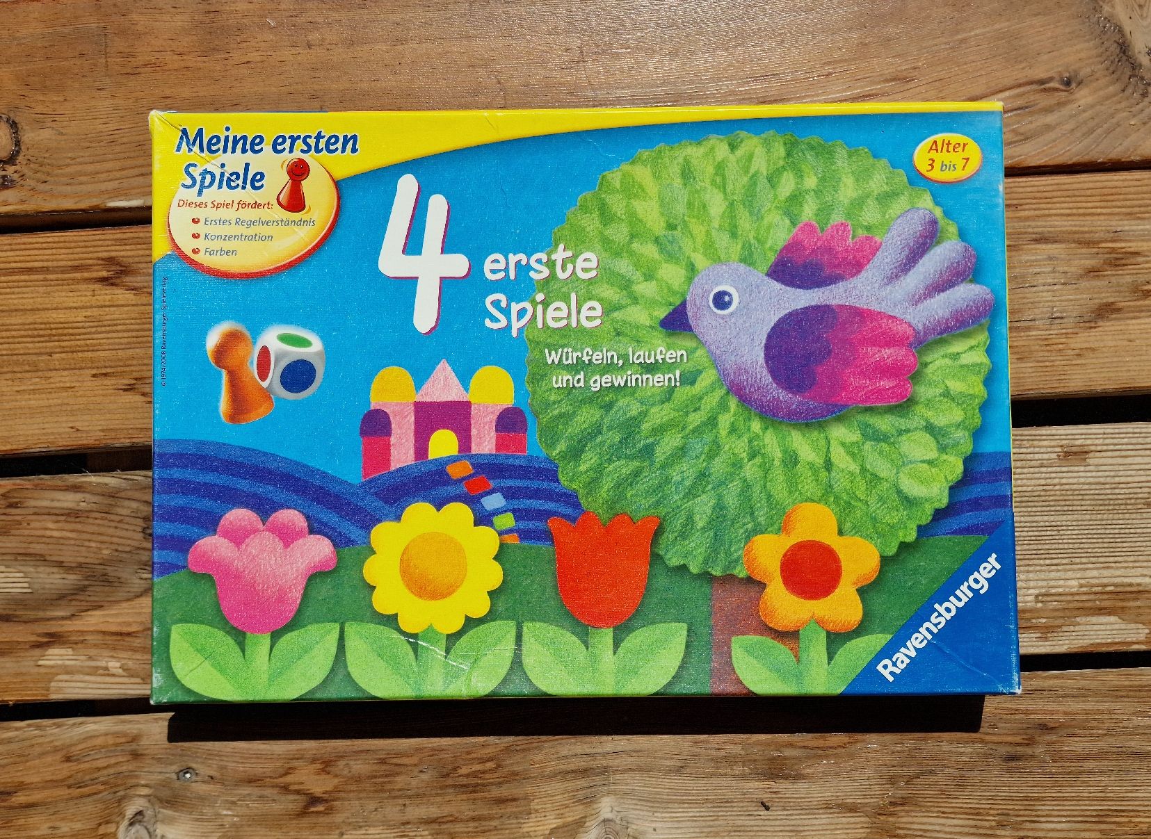 Ravensburger Giochi: Ravensburger 4 erste Spiele, giochi per bambini, completo – Usato da Volketswil venduto da agc_th5j