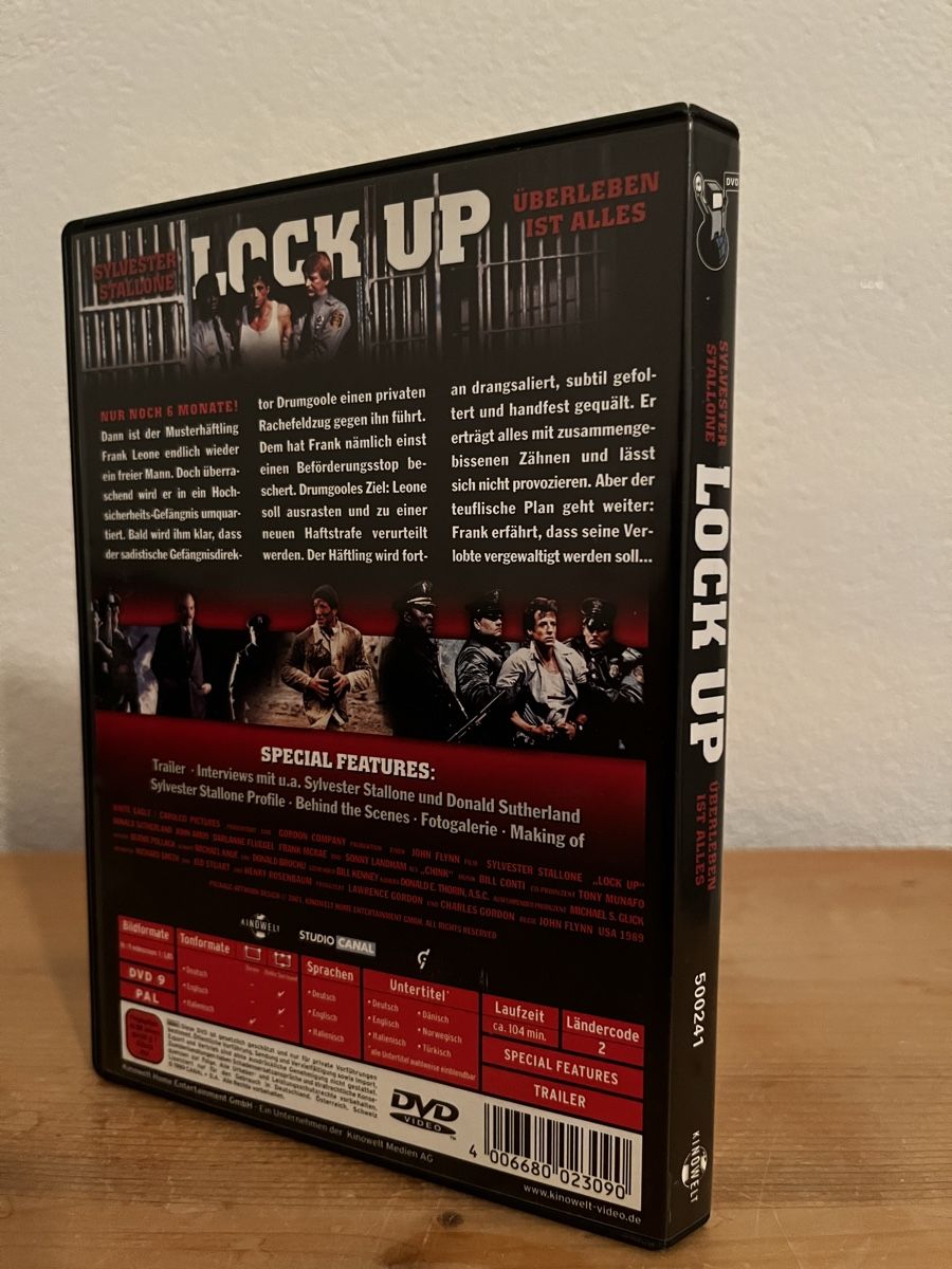 Tutti i DVDs: DVD Lock Up mit Sylvester Stallone - Action pur – Usato da Bassersdorf venduto da McRob00 2