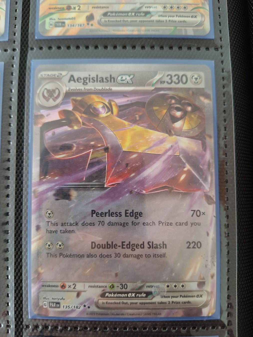 Pokémon Sammelbilder & Trading cards: Aegislash ex – Gebraucht aus Altstätten SG von GGsGameshop