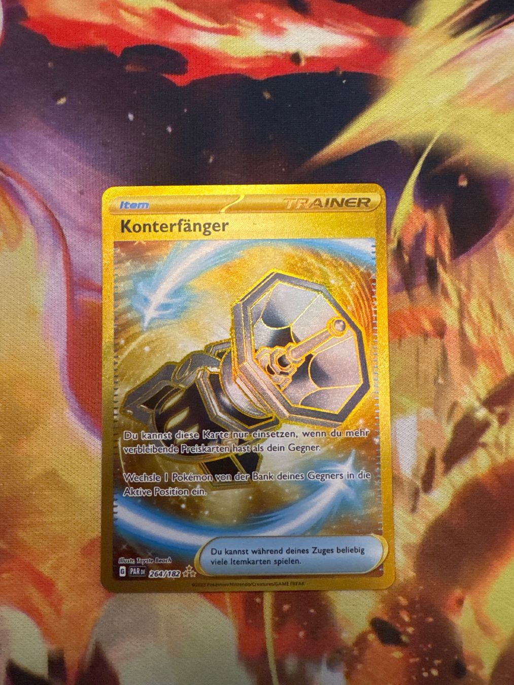Pokémon Carte collezionabili: Konterfänger Gold PAR 264 – Usato da Windisch venduto da phil368