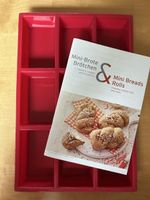 Tchibo Silikonform - Mini-Brote & Brötchen - mit Rezepten