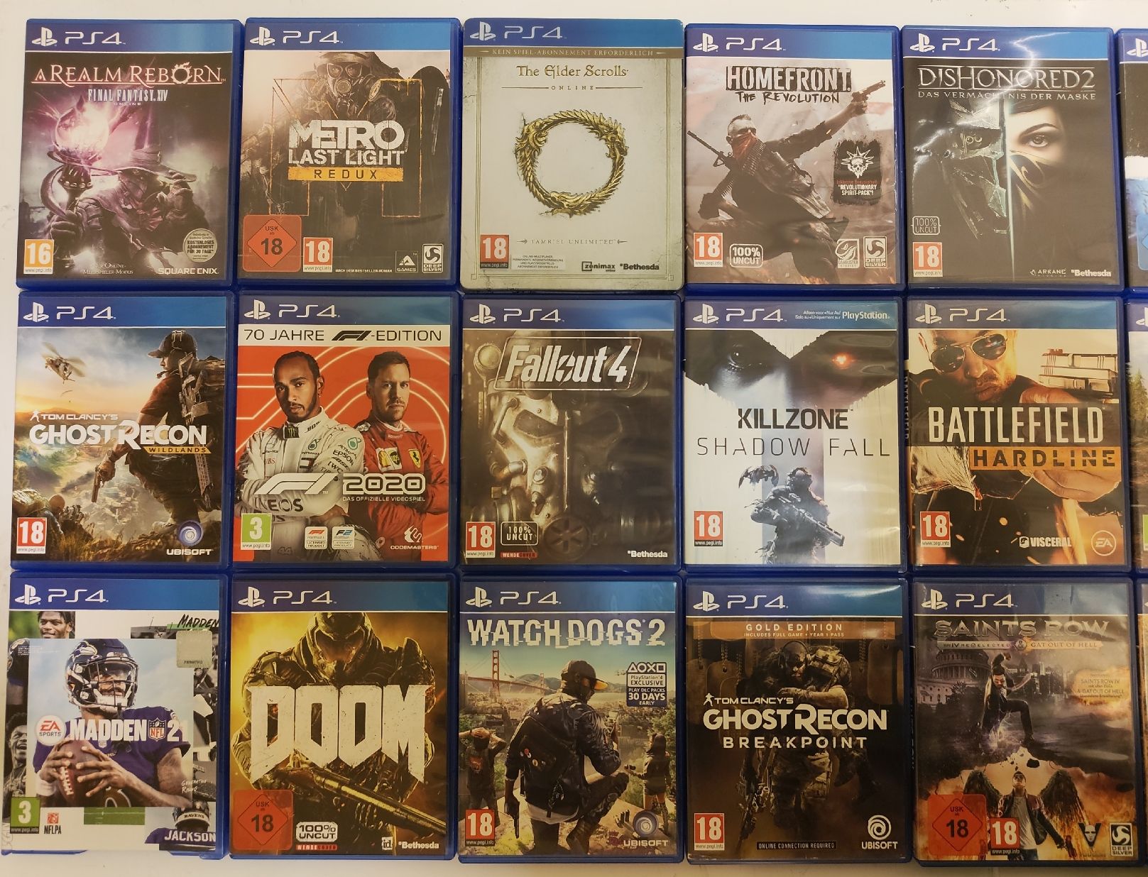 Giochi: Playstation 4 Spiele Sammlung - pro Game 6.90 – Usato da Schaffhausen venduto da _ALEJNA_ 1