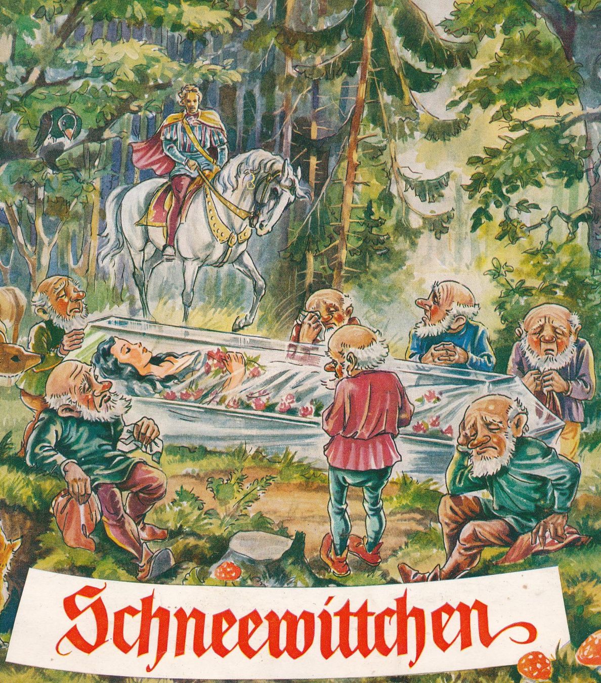 Carte collezionabili: WS-Glanzbilder-Geschichten Märchenpost Schneewittchen TOP – Usato da Härkingen venduto da sammelbecken 1
