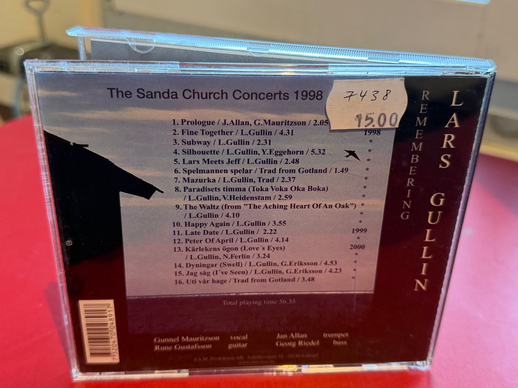 CDs: Gunnel Mauritzson - Remembering Lars Gullin - KA02BS – Gebraucht aus Küsnacht ZH von JazzRecords 1