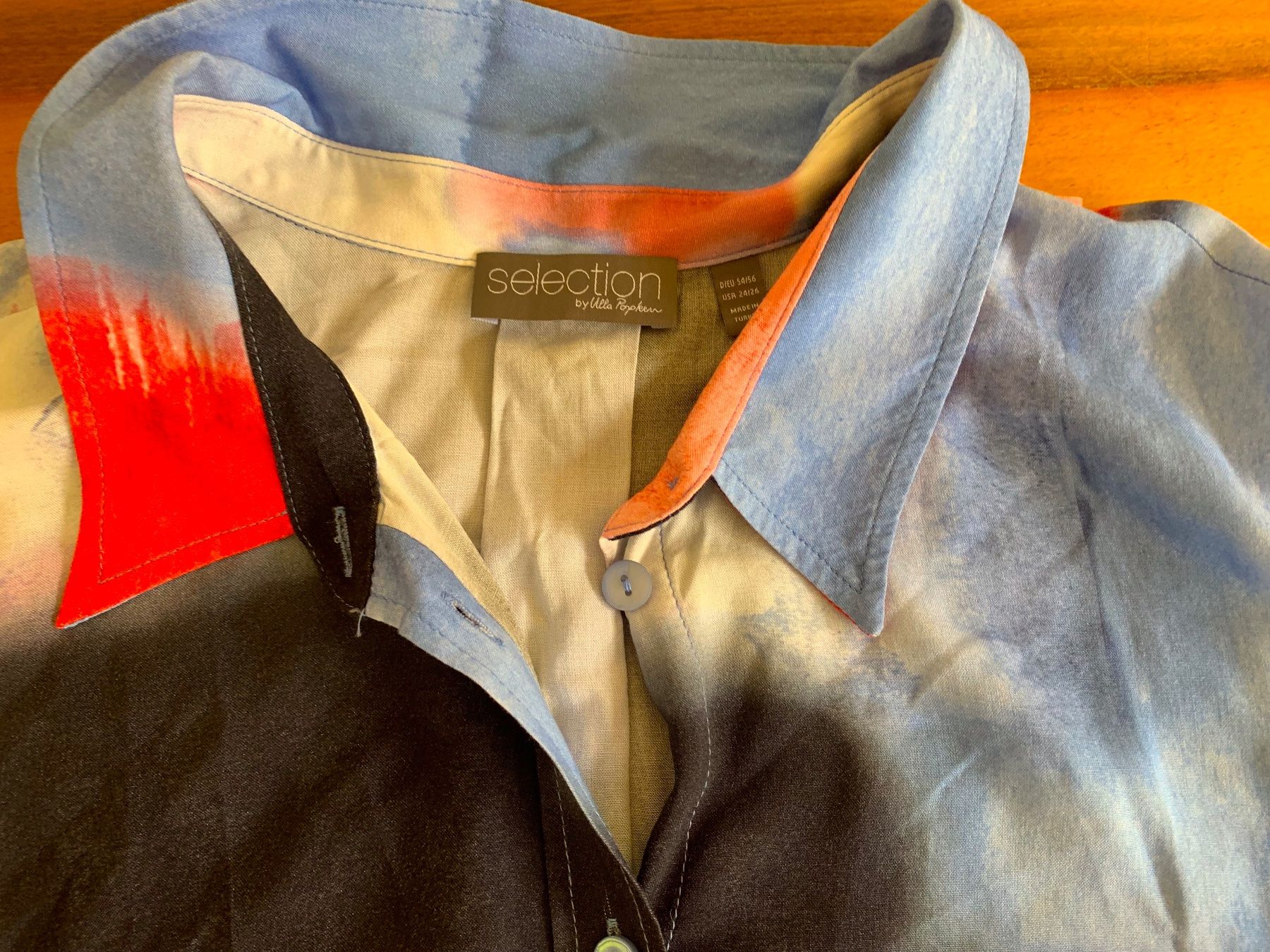 Ulla Popken Camicette: SELECTION by ULLA POPKEN Mega Sommerbluse Gr. 54/56 NWT – Nuovo (secondo la descrizione) da Meiringen venduto da tonicandgin 2