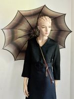 Vintage Flanier/Seidenschirm mit Bakelitgriff