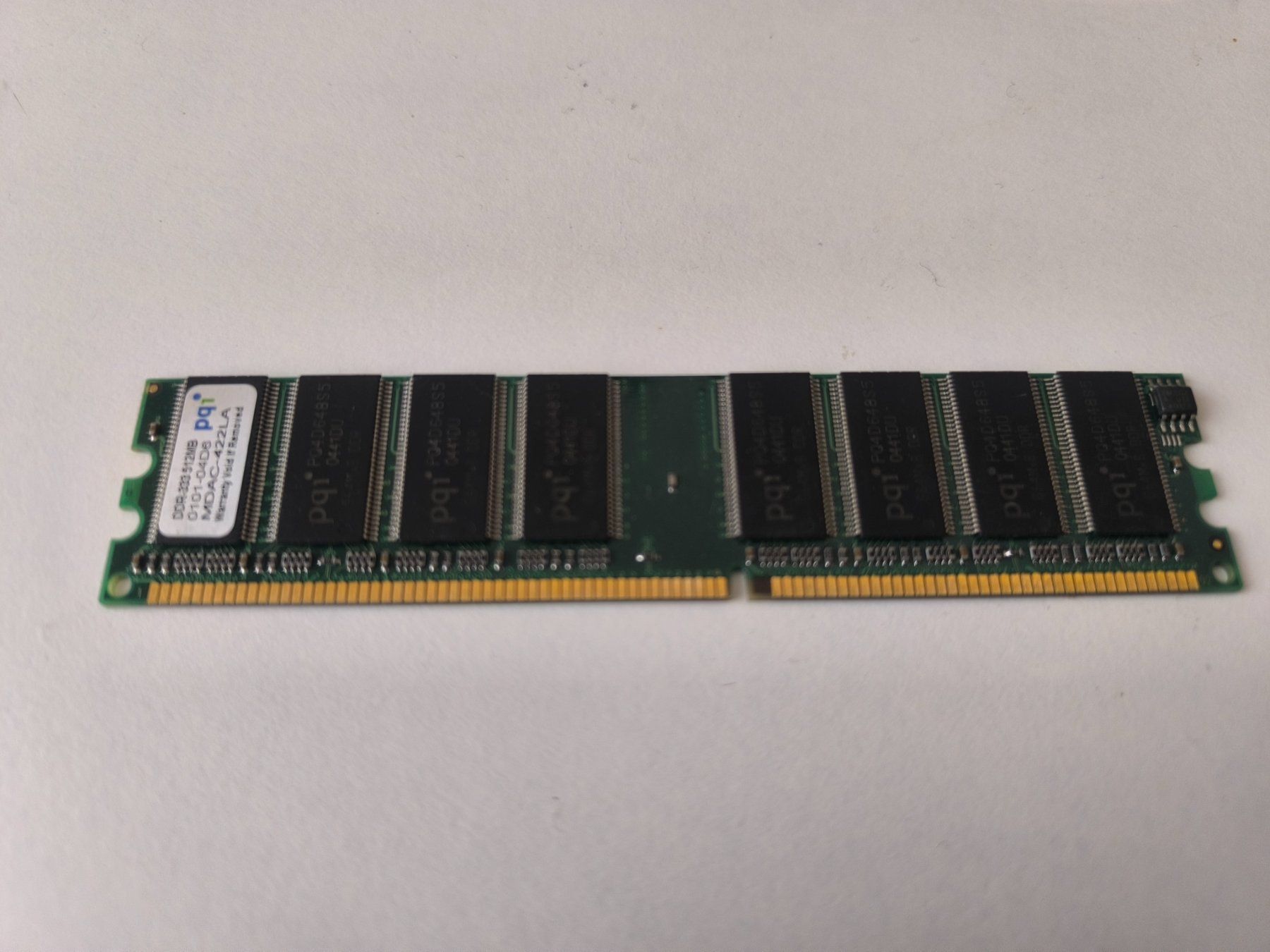 Memoria / RAM: pqi 512MB DDR1 / DDR RAM – Usato da Petit-Lancy venduto da dariotabe