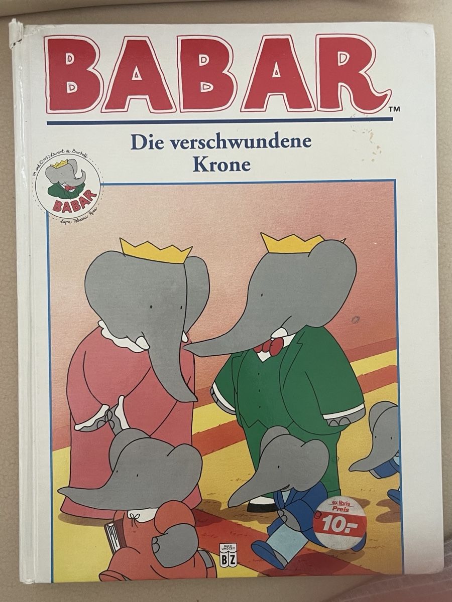 Bücher: Babar Die verschwundene Krone Buch gebraucht – Gebraucht aus Birr von Elines