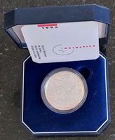 20 Franken 1995 Silber pp Schlangenkönigin Box