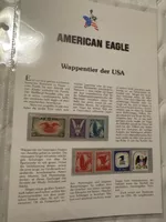 USA Briefmarken Adler Motiv, Top Zustand, Selten!
