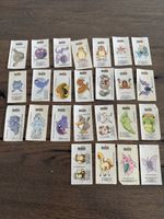 Pokemon Vintage Dunkin Bubble Gum Stickers aus dem Jahr 2000