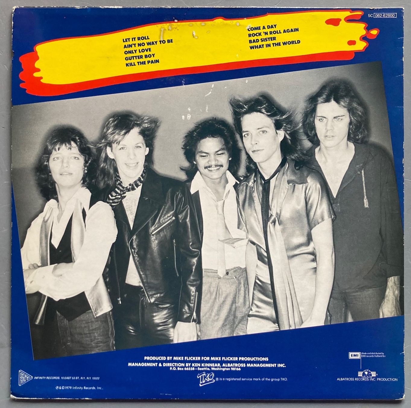 Dischi in vinile: TKO - LET IT ROLL – Usato da Poliez-Pittet venduto da Newtown-Records 2