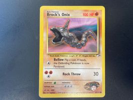 Pokemon Gym Heroes - Brock's Onix - 69/132 - en