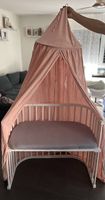 Babybay Maxi weiss inkl. Matratze und Himmelbett