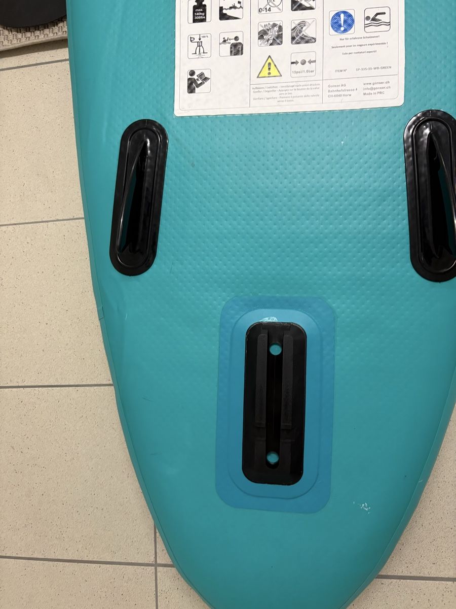 Gonser Bateaux pneumatiques & canoës: Stand Up Paddle Board Gonser.ch complete set good condition – Neuf (Voir description) à Küsnacht ZH par las_w8st 3