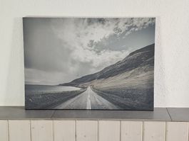 Wandbild IKEA PJÄTTERYD Strasse am See 70x50cm