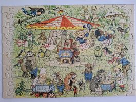 Nostalgisches Kinder-Puzzle aus den 60er(?) Jahren 108 Teile