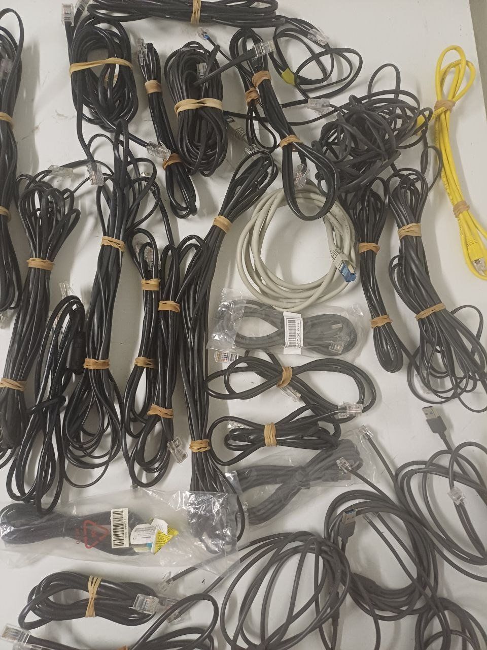 Cavi: Netzwerkkabel, 30 Stück. – Usato da Bern venduto da Yunkom 2