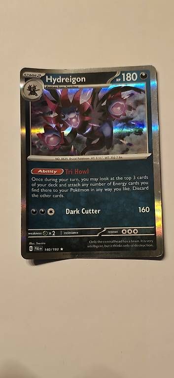 Pokémon Sammelbilder & Trading cards: Pokémon holo, hydreigon – Gebraucht aus Bellinzona von Friederike_A