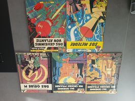 5 COMICS - DIE ABENTEUER VON BLAKE UND MORTIMER 1979/1981