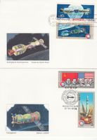Raumfahrt Russland 1975, 2 Briefe